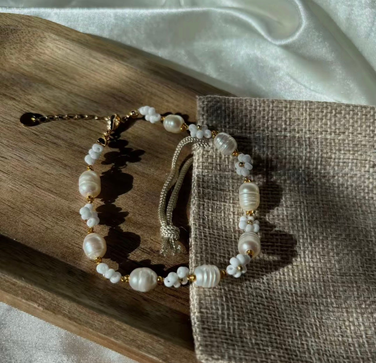 fresh water pearl bracelet