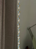 blue skies flower bracelet